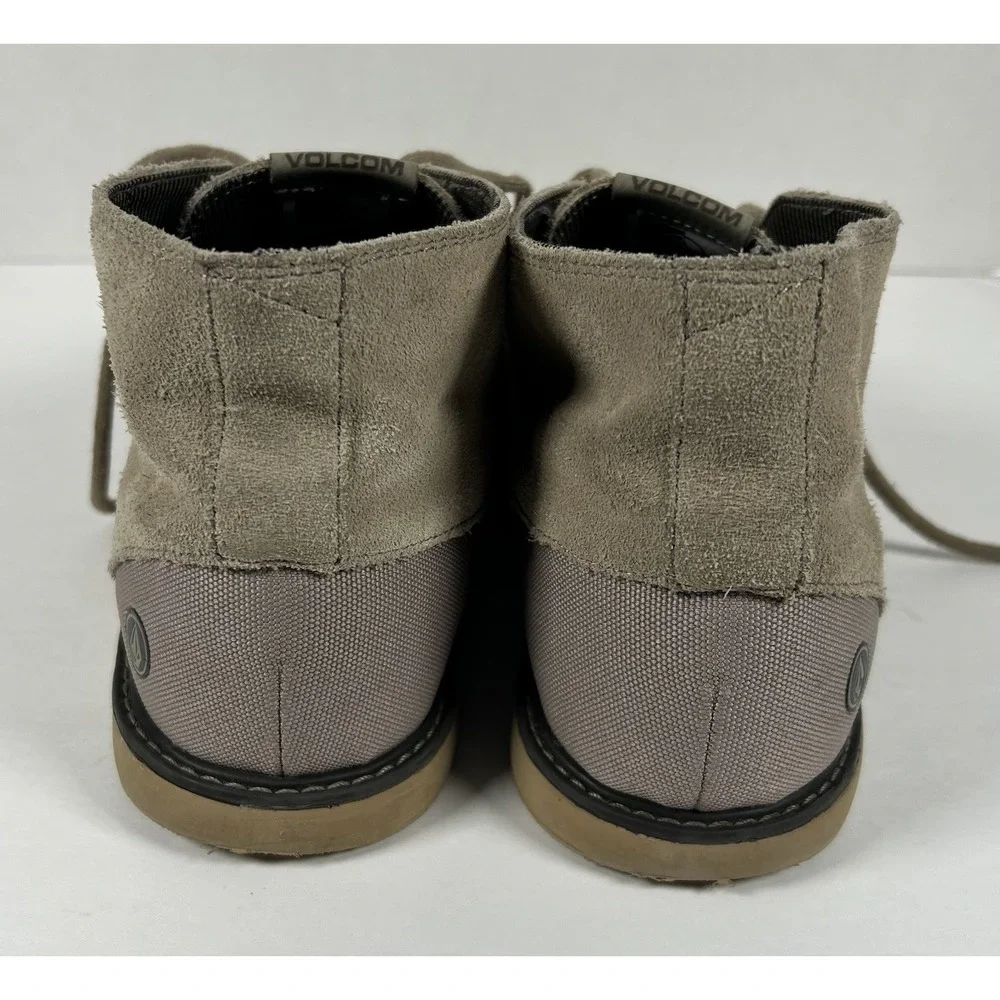 Volcom Suede Chukka Ankle Boots Shoes Mens Size 9 Brown